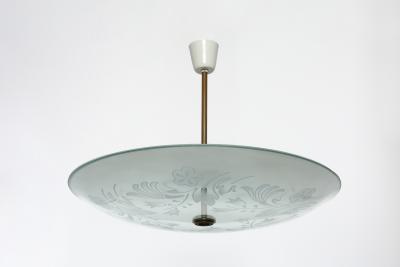  Fontana Arte FontanaArte Pietro Chiesa for Fontana Arte ceiling suspension