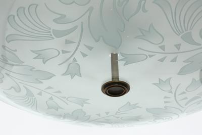  Fontana Arte FontanaArte Pietro Chiesa for Fontana Arte ceiling suspension