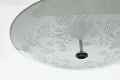  Fontana Arte FontanaArte Pietro Chiesa for Fontana Arte ceiling suspension