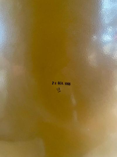  Fontana Arte FontanaArte Round Mirror