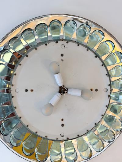  Fontana Arte FontanaArte Sconce Mirror and Glass by Fontana Arte Italy 1950s