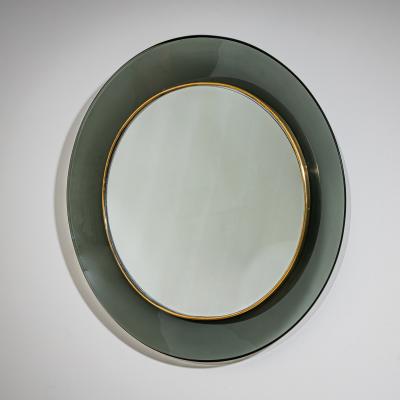  Fontana Arte FontanaArte Wall Mirror by Max Ingrand for Fontana Arte Italy 1960s