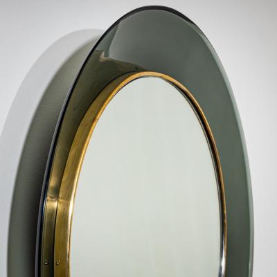  Fontana Arte FontanaArte Wall Mirror by Max Ingrand for Fontana Arte Italy 1960s