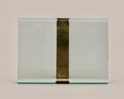  Fontana Arte Mod 1371 Glass Picture Frame by Pietro Chiesa for Fontana Arte Italy c 1960