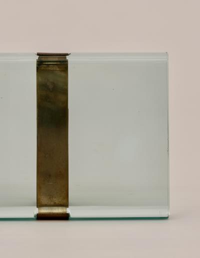  Fontana Arte Mod 1371 Glass Picture Frame by Pietro Chiesa for Fontana Arte Italy c 1960