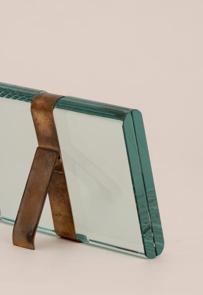  Fontana Arte Mod 1371 Glass Picture Frame by Pietro Chiesa for Fontana Arte Italy c 1960
