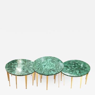  FormA by Gaspare Asaro Malachite Coffee Table or Side Tables by formA for Gaspare Asaro