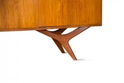  Forma Brazil Brazilian Modern Credenza in Caviuna Hardwood by Forma Moveis 1960 s Brazil