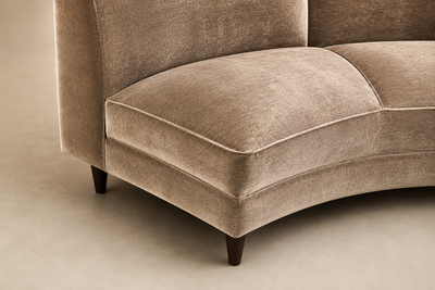  Forma Brazil Brazilian Modern Sofa with Cavi na Bookshelf Mohair Forma Brazil 1950s