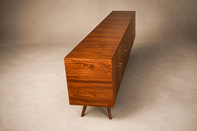  Forma Brazil Credenza in Solid Cavi na Hardwood by Forma Brazilian Modern Brazil 1960s