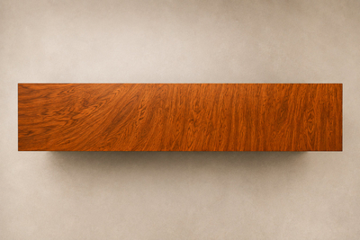  Forma Brazil Credenza in Solid Cavi na Hardwood by Forma Brazilian Modern Brazil 1960s