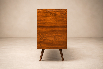  Forma Brazil Credenza in Solid Cavi na Hardwood by Forma Brazilian Modern Brazil 1960s