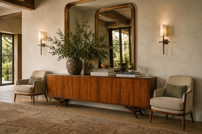  Forma Brazil Credenza in Solid Cavi na Hardwood by Forma Brazilian Modern Brazil 1960s