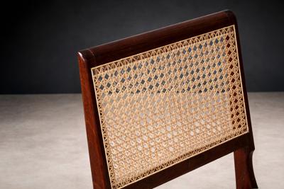  Forma Brazil Set of 2 Chairs in Caviuna wood Leather Forma 1950s