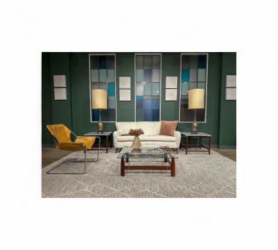  Forma Brazil Sofa in White Boucle Forma Brazil 1960s Lot 51