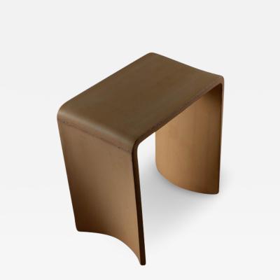  Forma Cemento 21st Century Concrete Contemporary Stool Side Table Honey Jellow Cement Color