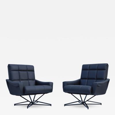  Forma Nova 1960s Mid Century Modern Lounge Chairs By Forma Nova