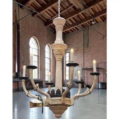 Formations Formations 18th C Style Italian Country 6 Light Chandelier