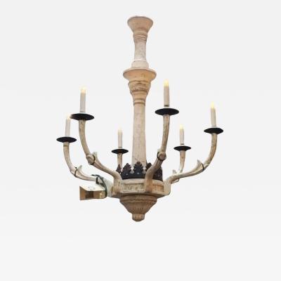  Formations Formations 18th C Style Italian Country 6 Light Chandelier