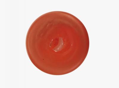  Fornace Mian Modern Italian Green White Gold Orange Murano Glass Cactus Plant Red Flowers