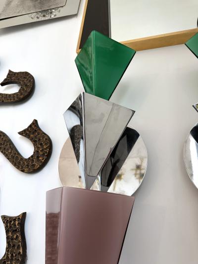  Foscarini Pair of Wassily Sconces by Tihani and Mancini for Foscarini Italy 1980s