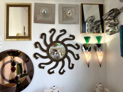  Foscarini Pair of Wassily Sconces by Tihani and Mancini for Foscarini Italy 1980s