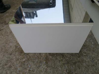  Founders Furniture Company Milo Baughman Chrome Floating Bar Cabinets Credenza Mid Century Modern Founders