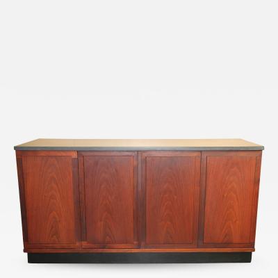  Founders Furniture Company Walnut Credenza with Slate Top designed by Jack Cartwright 