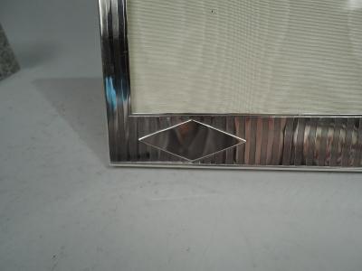  Fradley Co Antique American Art Deco Sterling Silver Picture Frame