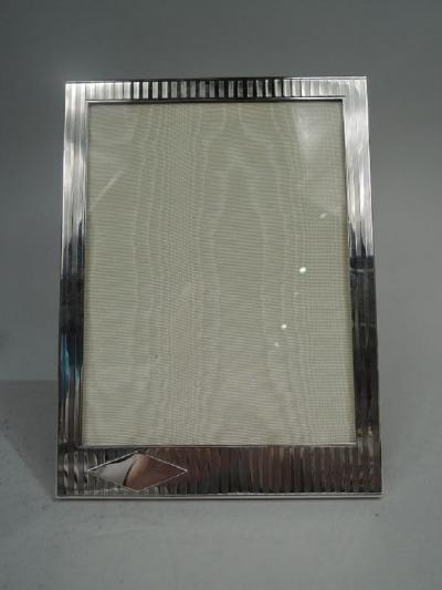  Fradley Co Antique American Art Deco Sterling Silver Picture Frame