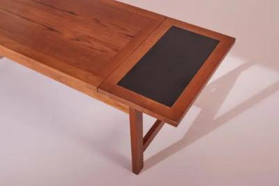  France S n France Son solid teak extendable coffee table Denmark 1960s