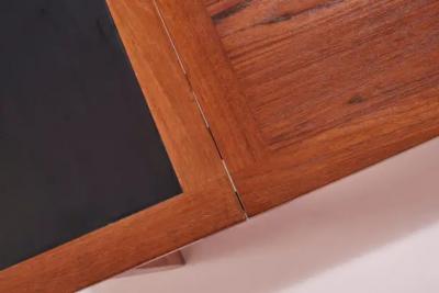  France S n France Son solid teak extendable coffee table Denmark 1960s