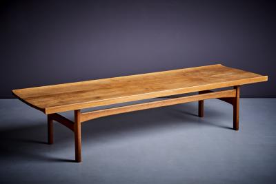  France Son Tove Edvard Kindt Larsen Teak Coffee Table for France Son Denmark 1950s