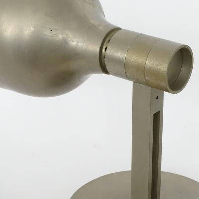 Franco Albini Franca Helg Antonio Piva Early and large Franco Albini Single Nickel Wall lamp for Sirrah Italy 1968