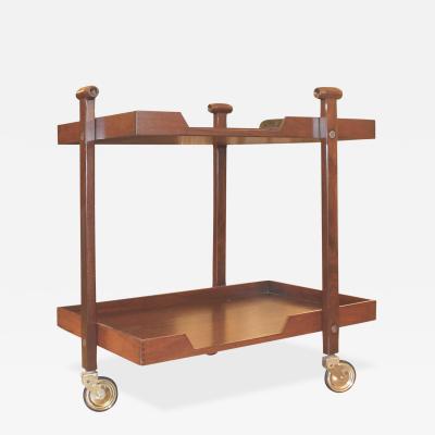  Franco Albini and Franca Helg Franco Albini and Franca Helg Bar Cart for Poggi Italy 1950s