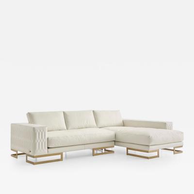  Franco Bianchini CML 8801 K Zaffiro Two Seater Sofa w Chaise