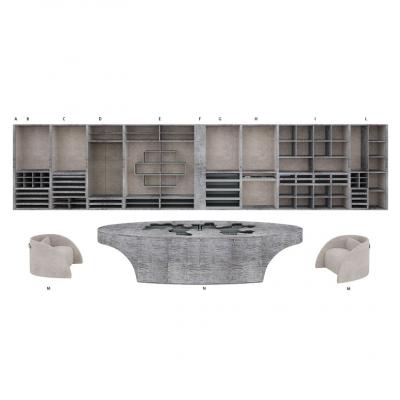  Franco Bianchini Modular Walk in Wardrobe