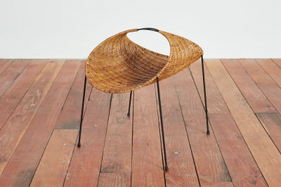  Franco Campo Carlo Graffi CAMPO GRAFFI WICKER MAGAZINE RACK