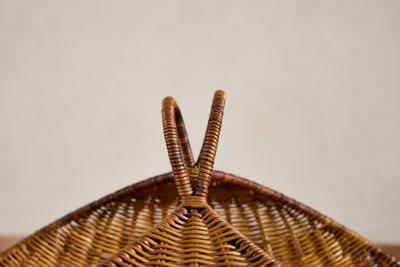  Franco Campo Carlo Graffi Campo Graffi Wicker Magazine Rack