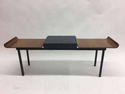  Franco Campo Carlo Graffi Italian Mid Century Modern Minimalist Bench by Franco Campo and Carlo Graffi