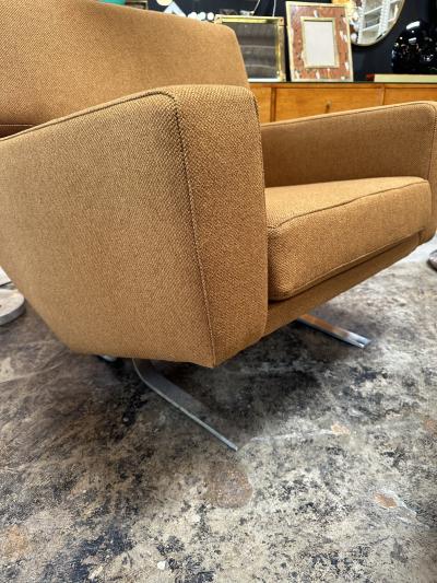  Franco Campo Carlo Graffi Mid Century Italian Lounge Chair by Franco Campo For F lli Saporiti 1960s