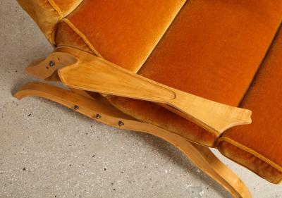  Franco Campo Carlo Graffi Rare Lounge Chair by Franco Campo Carlo Graffi