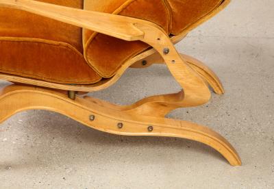  Franco Campo Carlo Graffi Rare Lounge Chair by Franco Campo Carlo Graffi
