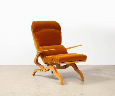  Franco Campo Carlo Graffi Rare Lounge Chair by Franco Campo Carlo Graffi