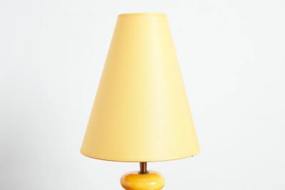  Francois Chatain FRENCH CERAMIC TABLE LAMP