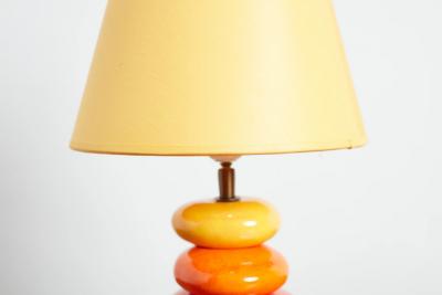  Francois Chatain FRENCH CERAMIC TABLE LAMP