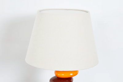  Francois Chatain FRENCH CERAMIC TABLE LAMP