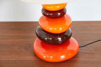  Francois Chatain FRENCH CERAMIC TABLE LAMP