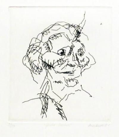  Frank Auerbach Gerda Boehm 1981