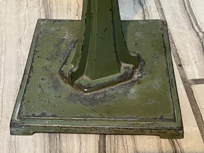  Frankart Inc ART DECO GREEN STYLIZED THREE NUDE ASHTRAY HOLDER BY FRANKART